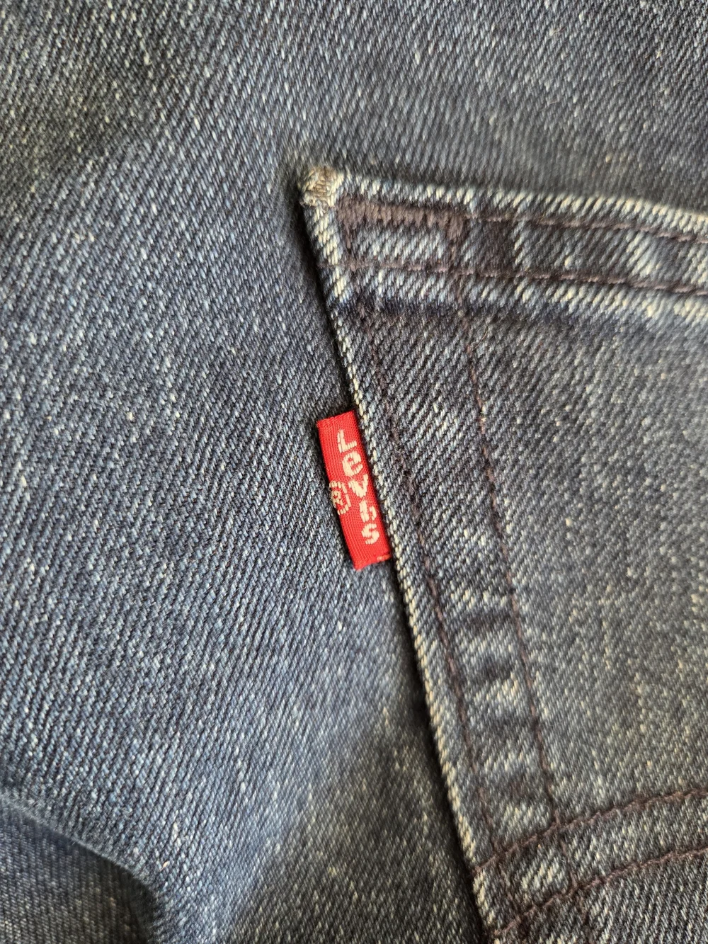 Men's Levi's 559 Relaxed Straight Fit Jeans Dark Wash 46x30 Big & Tall